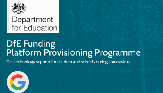 DfE Funding – Platform Provisioning Programme