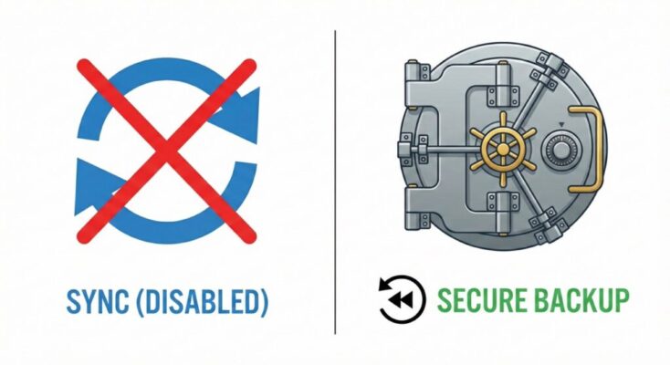 The Dangerous Misconception: Why Microsoft 365/Google Workspace Sync is NOT a Backup